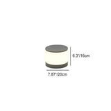 Solar Light Round Column Post LED Lamp
