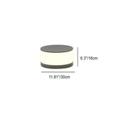 Solar Light Round Column Post LED Lamp