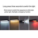 Solar Magnetic LED Strip Light with USB