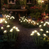 Solar Mushroom LED Garden Light Set