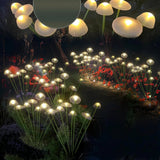 Solar Mushroom LED Garden Light Set