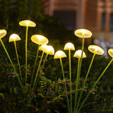 Solar Mushroom LED Garden Light Set