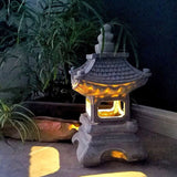 Solar LED Pagoda Garden Light