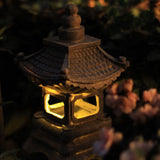 Solar LED Pagoda Garden Light