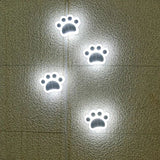 Solar Paw Shape LED Light with Dusk Sensor