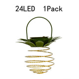 Solar Pineapple Lantern with Copper Wire