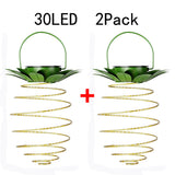 Solar Pineapple Lantern with Copper Wire