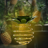 Solar Pineapple Lantern with Copper Wire