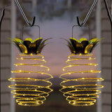 Solar Pineapple Lantern with Copper Wire
