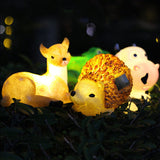 Solar Resin Animal Garden Light Decor