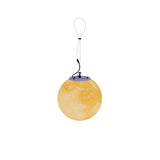 Solar Resin Moon Pendant Light with LED