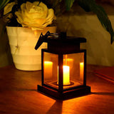 Solar Retro Candle Lantern LED Hanging Light