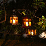 Solar Retro Candle Lantern LED Hanging Light