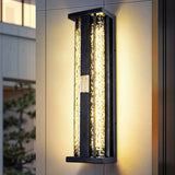 Solar Stainless Steel LED Wall Sconce