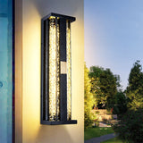 Solar Stainless Steel LED Wall Sconce