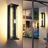 Solar Stainless Steel LED Wall Sconce
