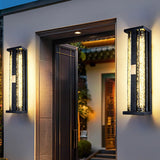 Solar Stainless Steel LED Wall Sconce