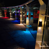 Solar Trapezoid LED Wall Sconce Illuminaire