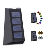 Solar Trapezoid LED Wall Sconce Illuminaire