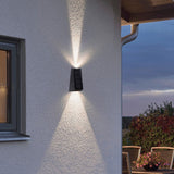 Solar Trapezoid LED Wall Sconce Illuminaire