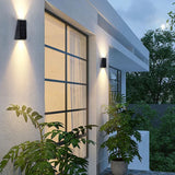 Solar Trapezoid LED Wall Sconce Illuminaire
