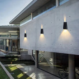 Solar Trapezoid LED Wall Sconce Illuminaire