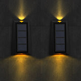 Solar Trapezoid LED Wall Sconce Illuminaire