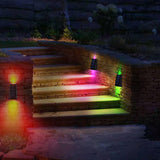 Solar Trapezoid LED Wall Sconce Illuminaire