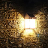 Solar Wall Lantern with Motion Sensor LED
