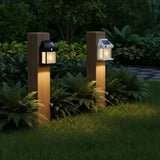 Solar Wall Lantern with Motion Sensor LED