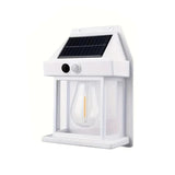 Solar Wall Lantern with Motion Sensor LED