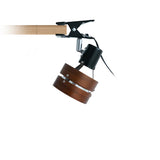Solid Wood Clip Table Lamp with Iron Base