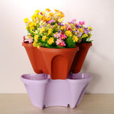 Stackable Planter Tower Vertical Multi Tier