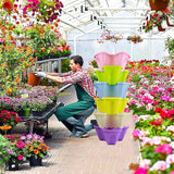 Stackable Planter Tower Vertical Multi Tier