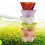 Stackable Planter Tower Vertical Multi Tier