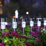 Stainless Steel Solar Light with Dusk Sensor