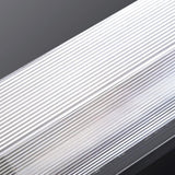 Solar LED Wall Sconce with Striped Shade