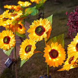 Sunflower Solar Light with Dusk Sensor