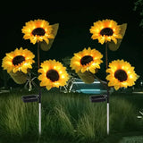 Sunflower Solar Light with Dusk Sensor
