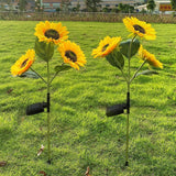 Sunflower Solar Light with Dusk Sensor