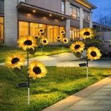 Sunflower Solar Light with Dusk Sensor