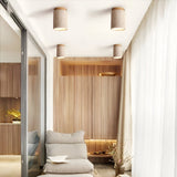 Travertine Cylinder LED Ceiling Spotlight