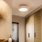 Travertine Round LED Ceiling Light Retro