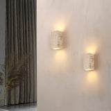 Travertine Stone Wall Light with Up Down