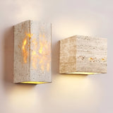 Travertine Stone Wall Light with Up Down