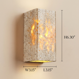 Travertine Stone Wall Light with Up Down
