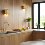 Travertine Stone Wall Sconce with LED