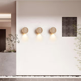 Travertine Stone Wall Sconce with LED