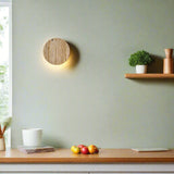 Travertine Stone Wall Sconce with LED