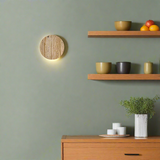 Travertine Stone Wall Sconce with LED